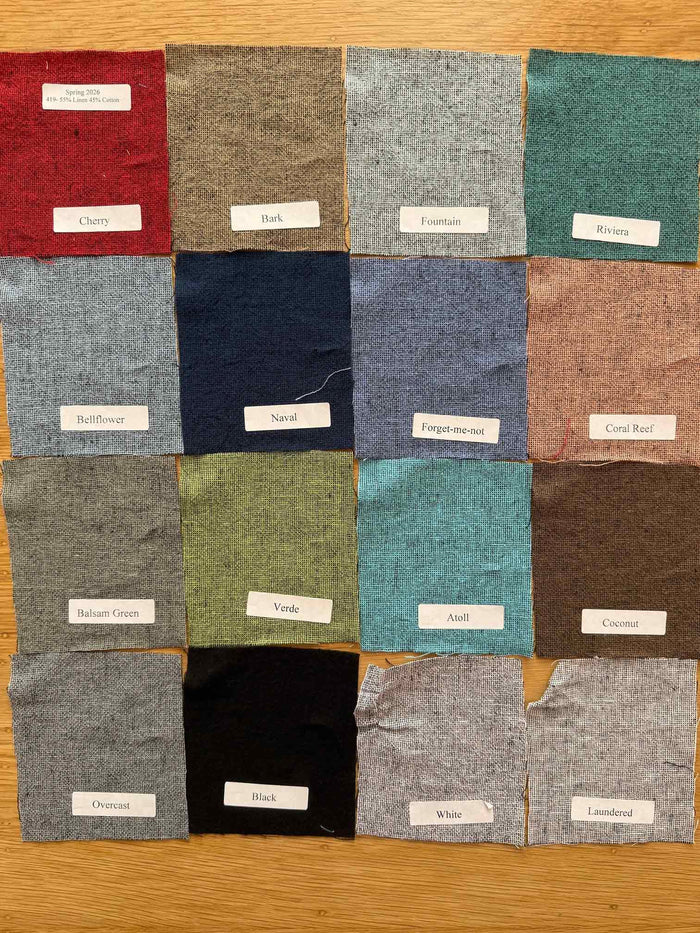 S/S CROSSHATCH CROP TOP-FORGET-ME-NOT-CUT LOOSE