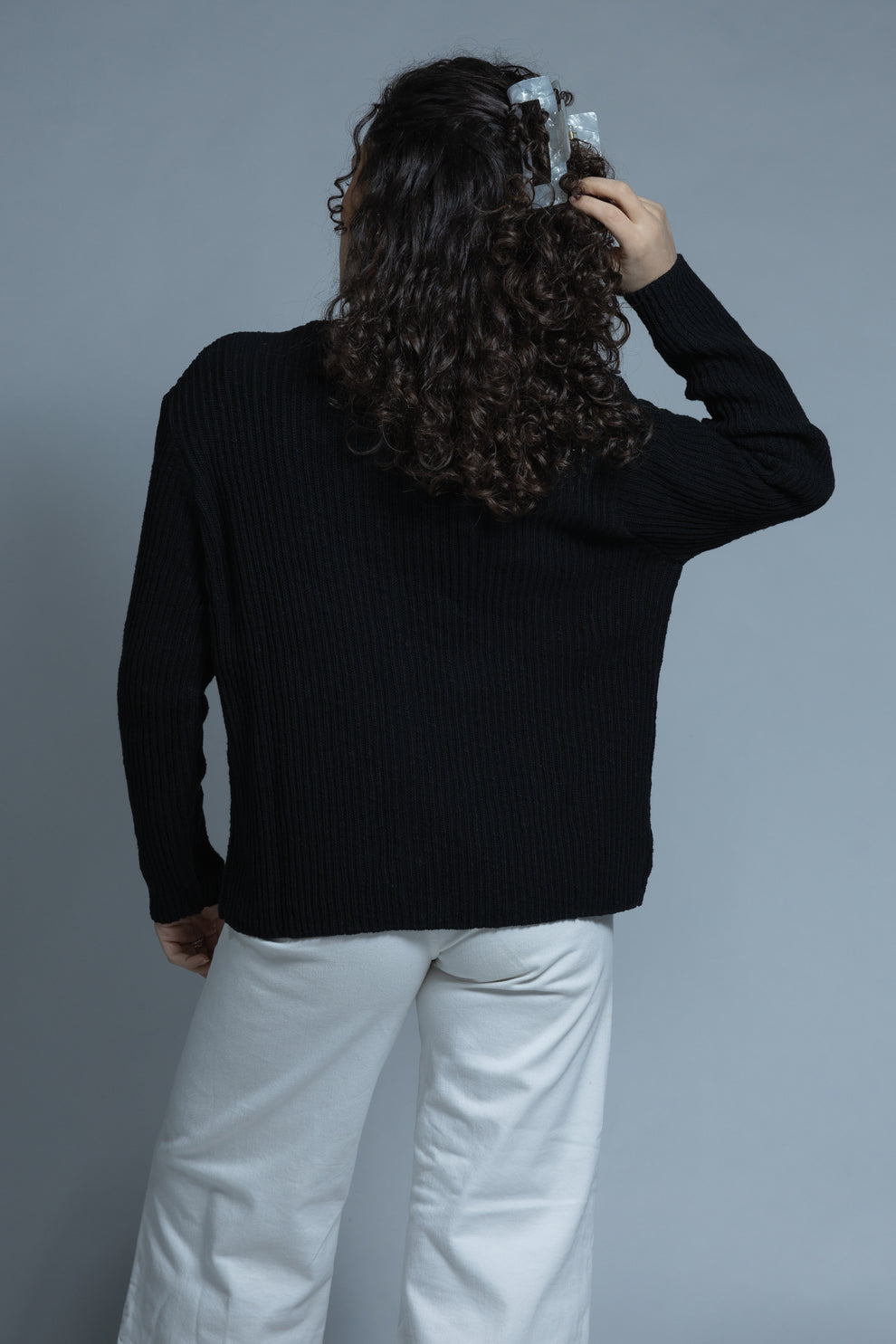 RIBBED 4 BUTTON CARDIGAN 100% COTTON-AVALIN