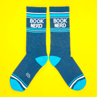 BOOK NERD CREW SOCKS-GUMBALL POODLE