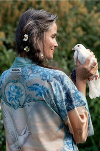 PEACE OUT PIXIE DUSTER CROP KIMONO-MARKET OF STARS