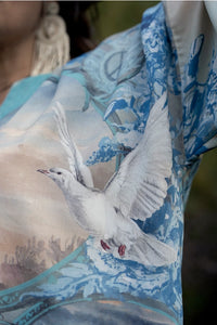 PEACE OUT PIXIE DUSTER CROP KIMONO-MARKET OF STARS