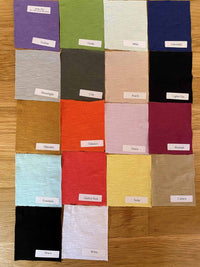 RAW EDGE V-NECK TEE-FOUNTAIN-CUT LOOSE