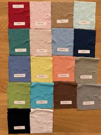 3/4 SLEEVE V-NECK TOPTEE-FORGET-ME-NOT-CUT LOOSE