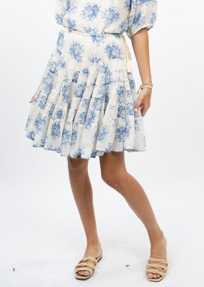 FIELD OF DREAMS TIER SKIRT-IVY JANE