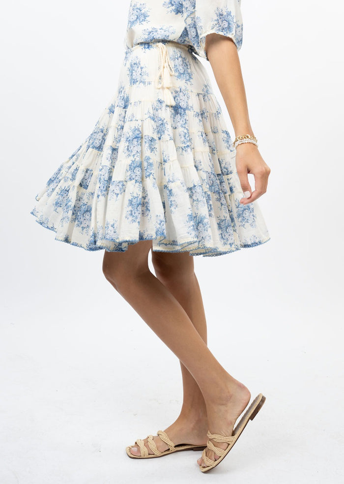 FIELD OF DREAMS TIER SKIRT-IVY JANE