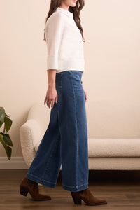 BOUNDLESS AUDREY PULL ON WIDE LEG JEANS-FADED BLUE-TRIBAL