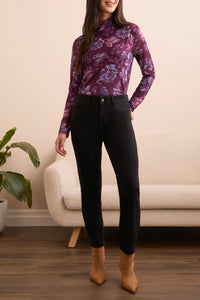 AUDREY BOUNDLESS CROP STRETCH DENIM-BLACK-TRIBAL