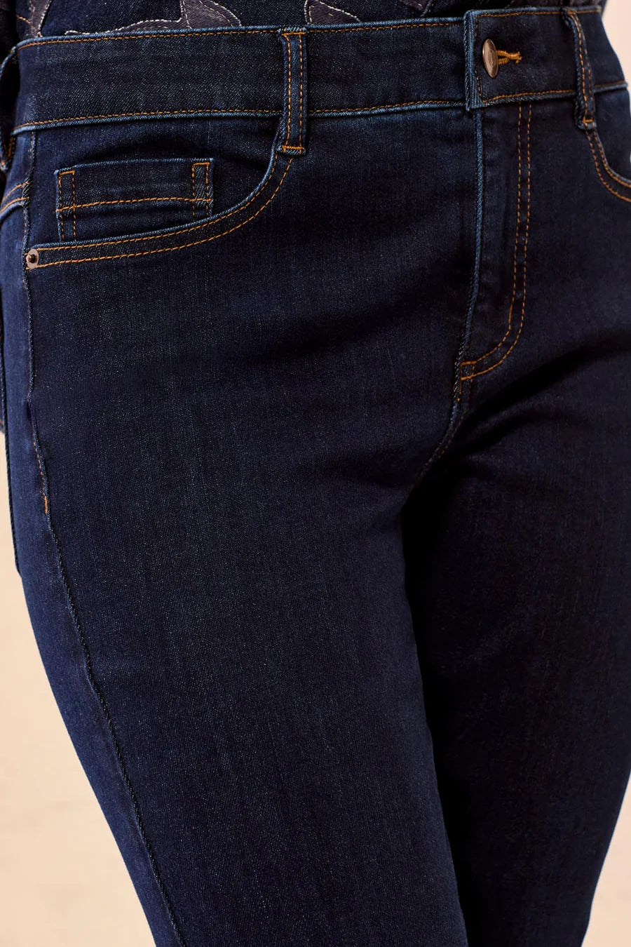 AUDREY BOUNDLESS CROP STRETCH DENIM-DARK NIGHT-TRIBAL