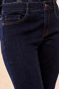 AUDREY BOUNDLESS CROP STRETCH DENIM-DARK NIGHT-TRIBAL