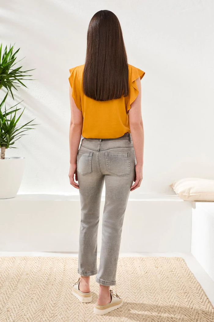 AUDREY BOUNDLESS STRETCH DENIM-CLOUDY GREY-TRIBAL