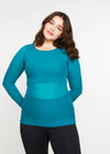 RAW EDGE SECOND SKIN TOP SOLID COLORS- ONE SIZE - AMB
