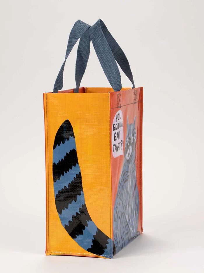 YOU GONNA EAT THAT? HANDY TOTE- BLUE Q
