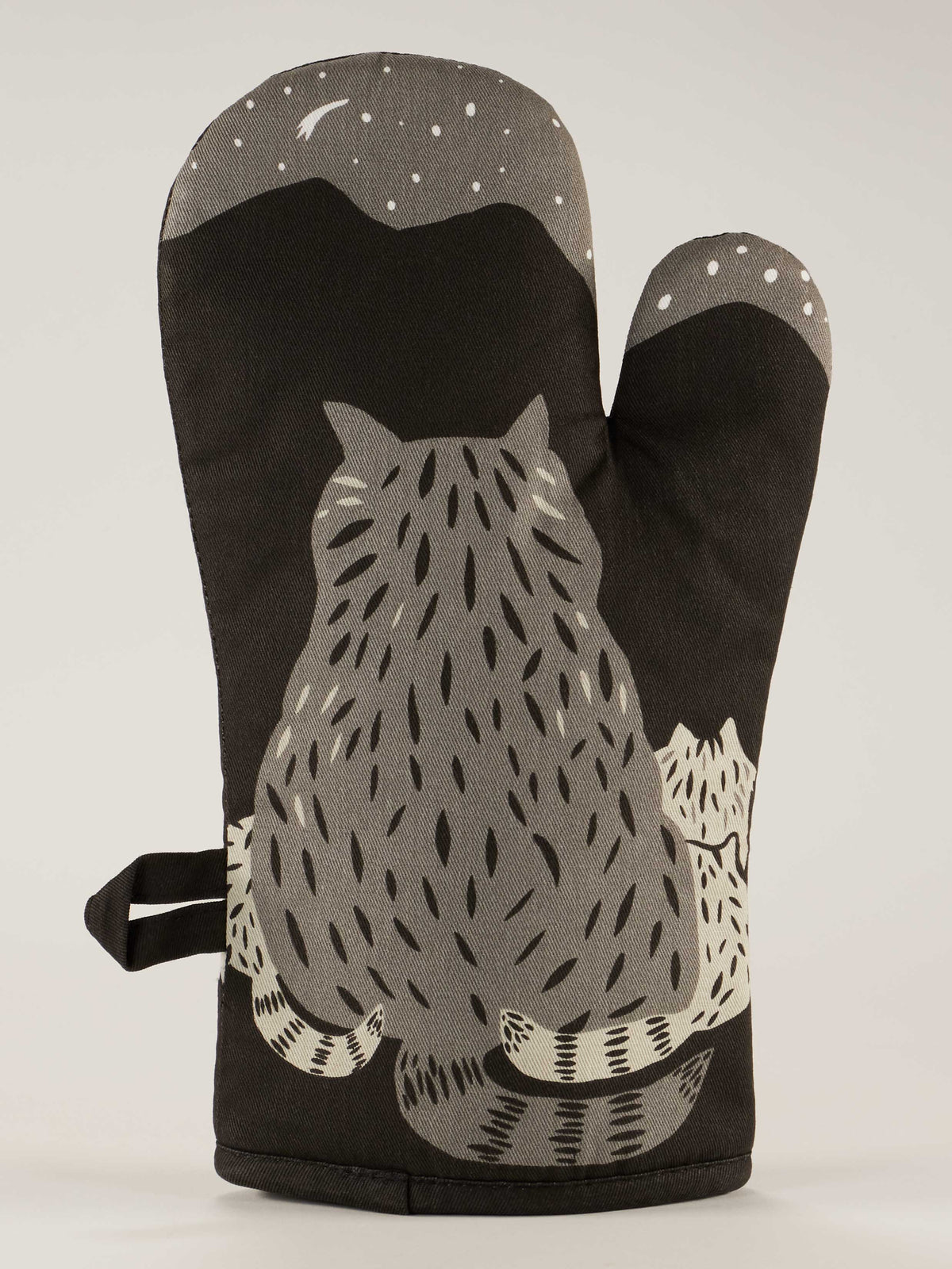 MAKE YOUR OWN DINNER OVEN MITT - BLUE Q