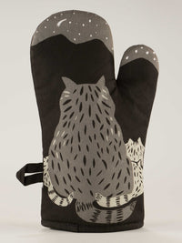 MAKE YOUR OWN DINNER OVEN MITT - BLUE Q