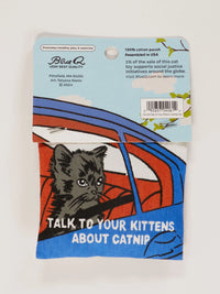 TALK TO YOUR KITTENS CATNIP TOY-BLUE Q