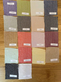 EASY CROP SHIRT CRINKLE CHECK-SOLAR-CUT LOOSE