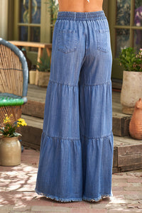 TENCEL TIER PANT-PAPARAZZI