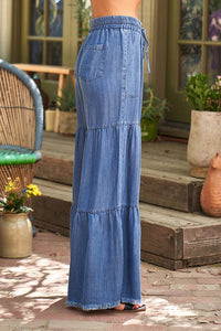 TENCEL TIER PANT-PAPARAZZI