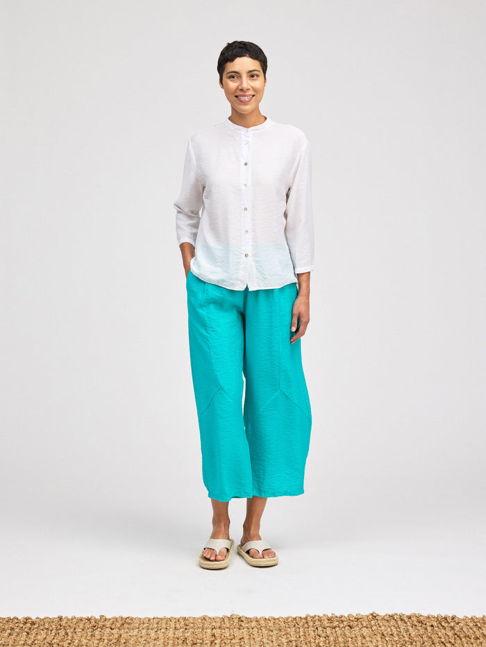 ALINE SHIRT-PARACHUTE-WHITE-CUT LOOSE