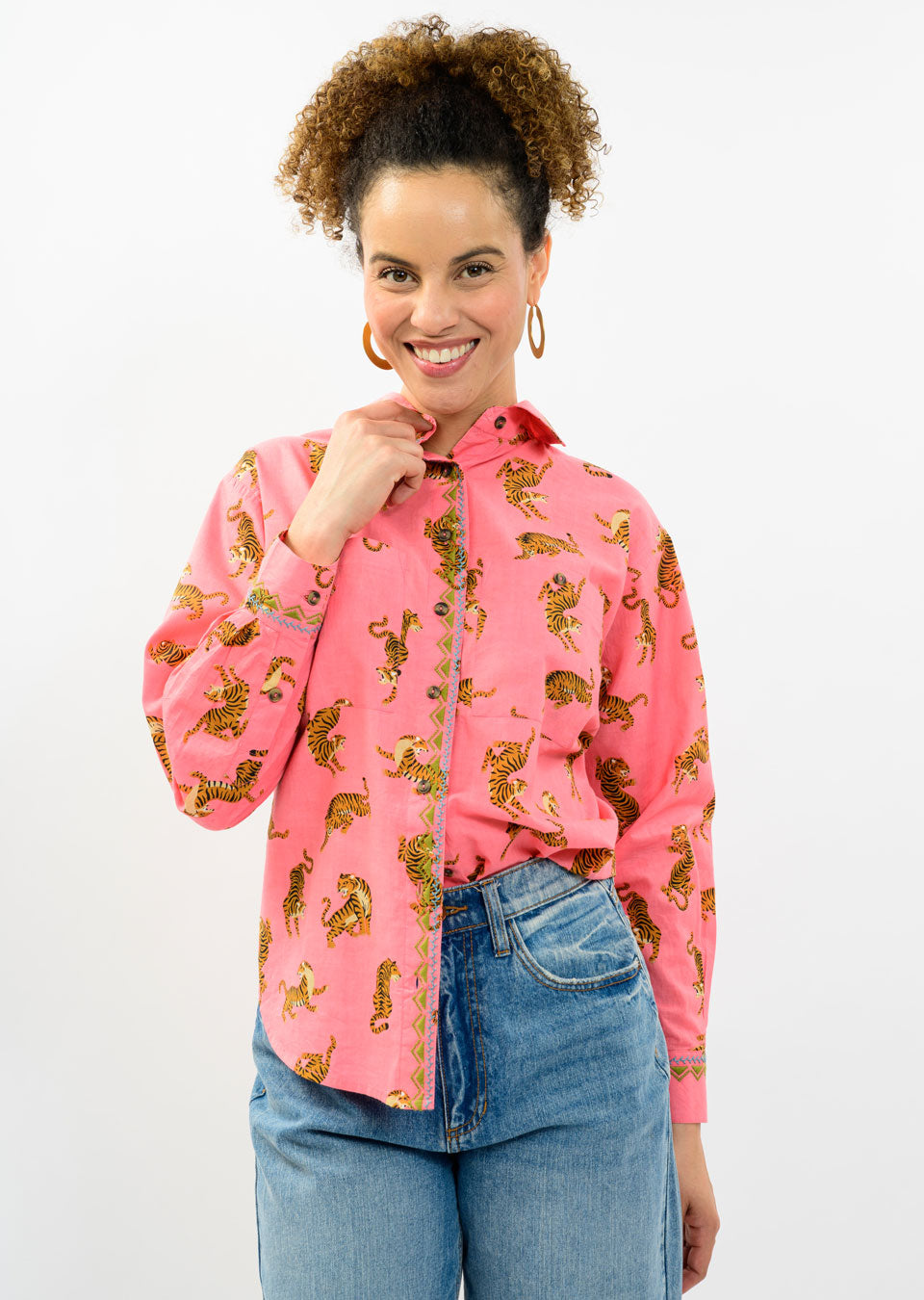TIGER CLASSIC BLOUSE-IVY JANE