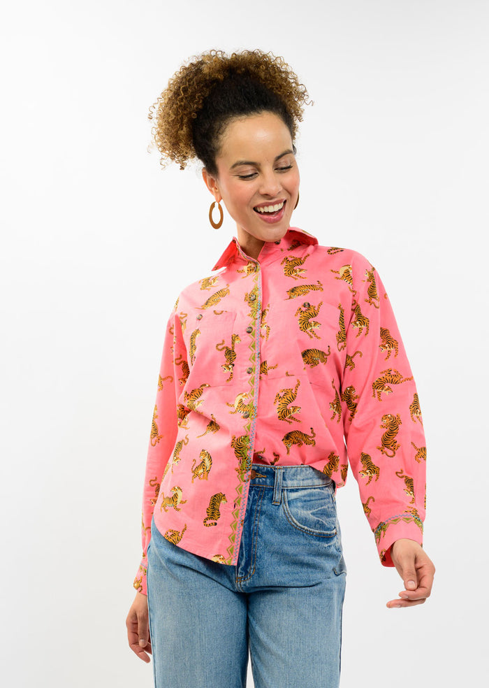 TIGER CLASSIC BLOUSE-IVY JANE