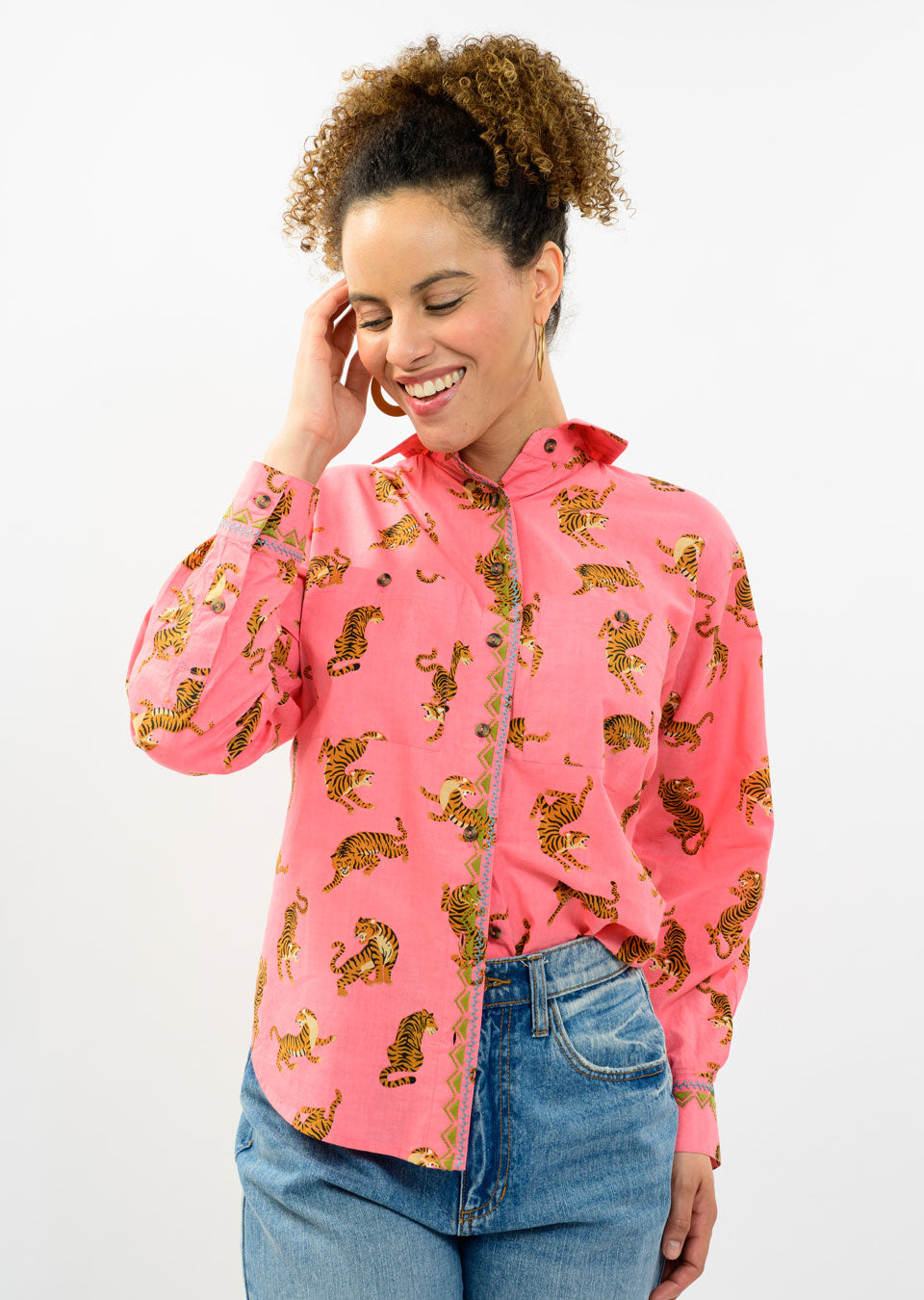 TIGER CLASSIC BLOUSE-IVY JANE
