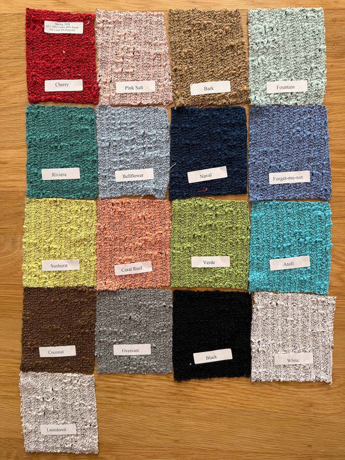 CROP POCKET CARDIGAN-BELLFLOWER-CUT LOOSE