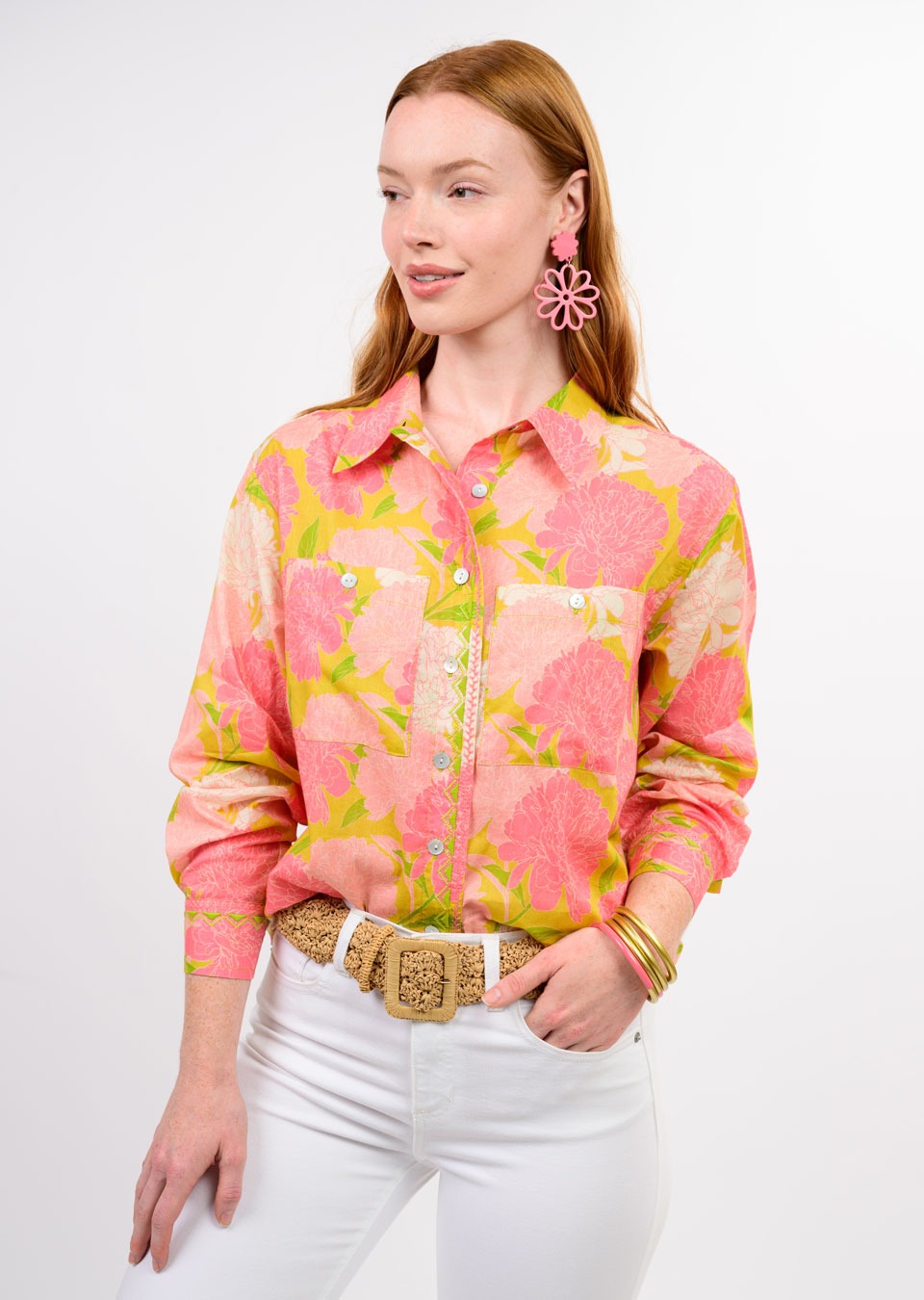 BLOOMS A PLENTY SHIRT-IVY JANE
