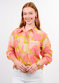 BLOOMS A PLENTY SHIRT-IVY JANE