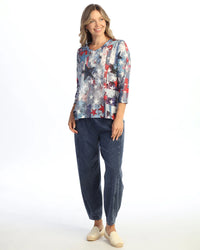 GLORY DAYS V-NECK TOP-JESS AND JANE