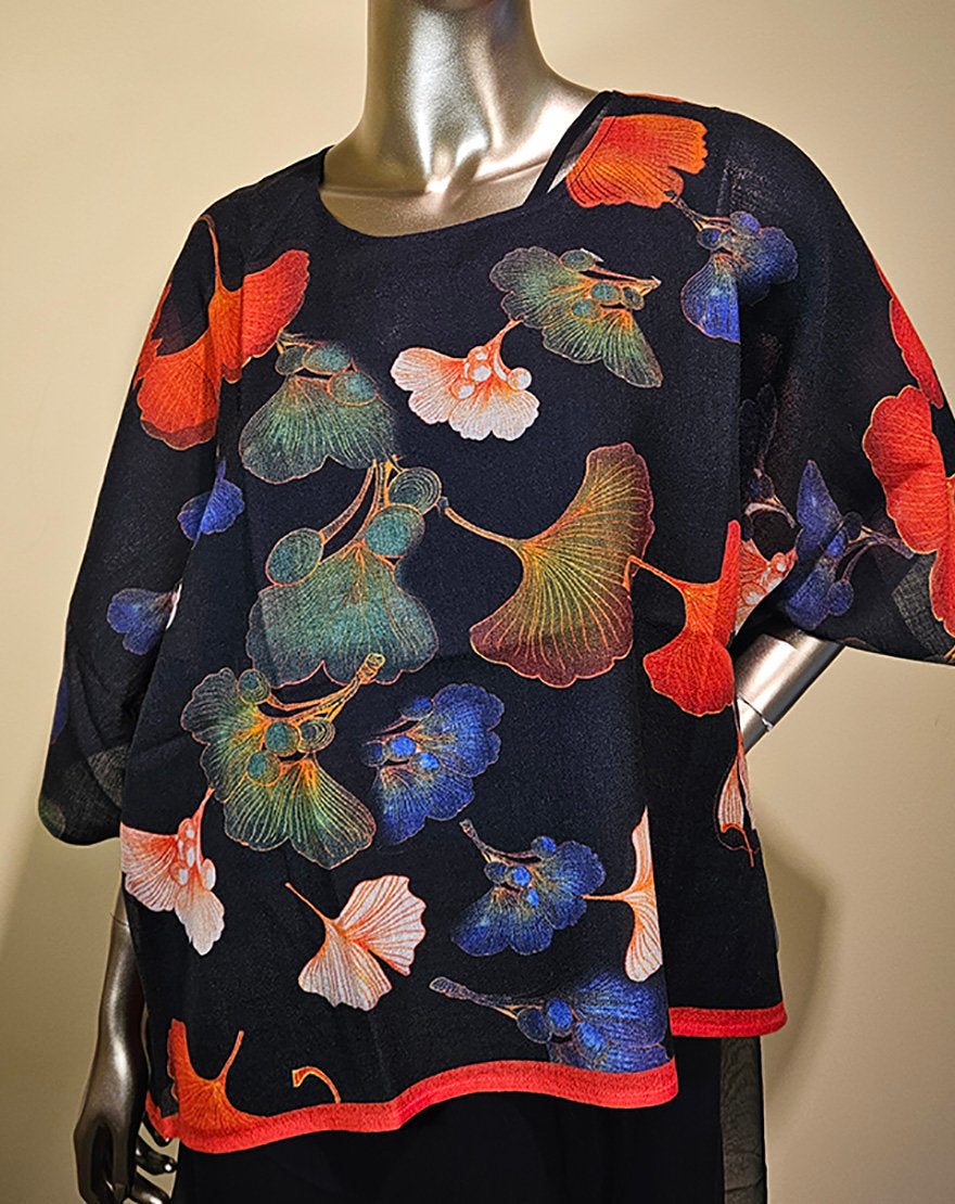 LIGHT AS AIR WOOL CROP BLOUSE-COCOON HOUSE