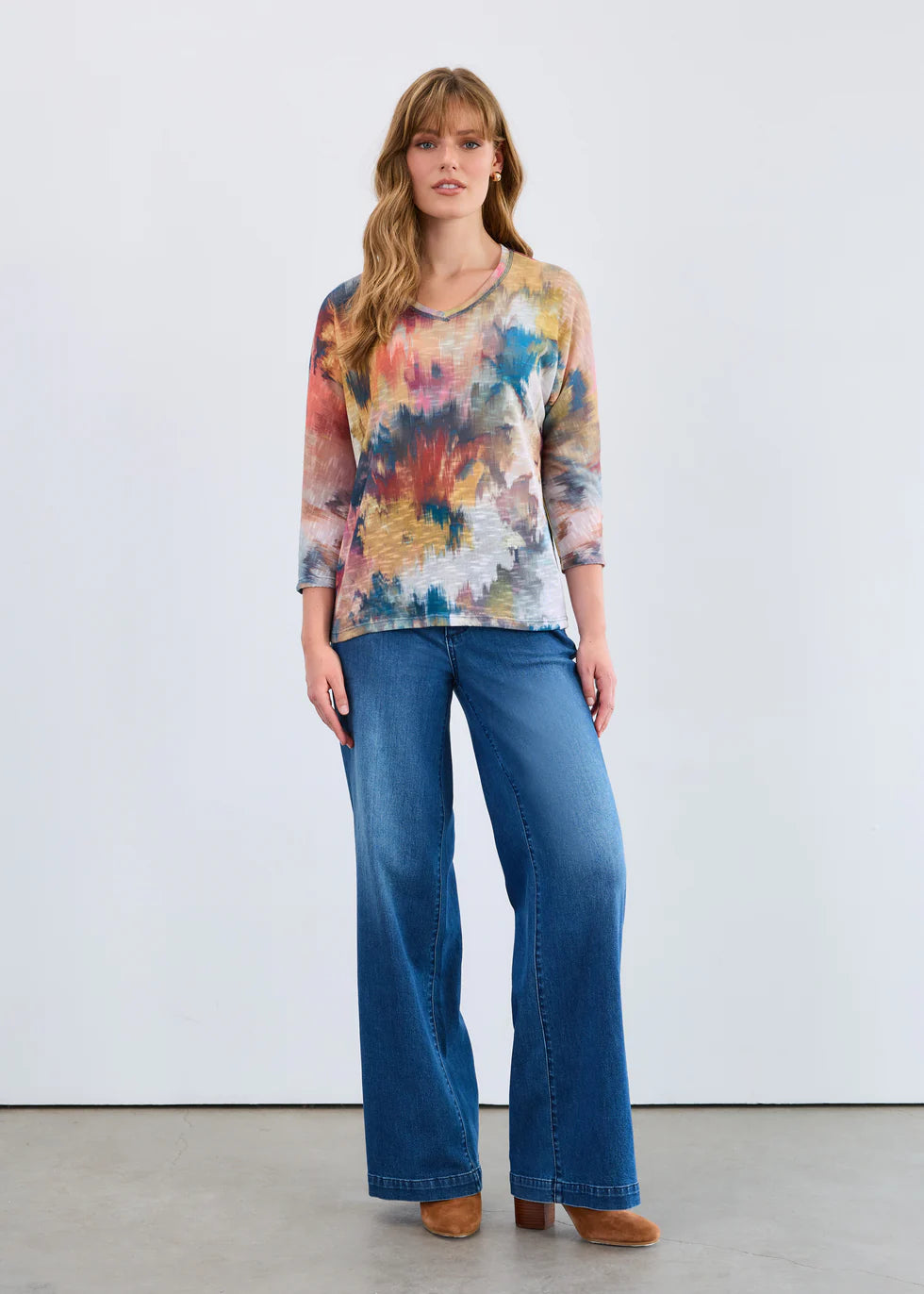 SUZANNE WIDE TROUSER-FDJ FRENCH DRESSING