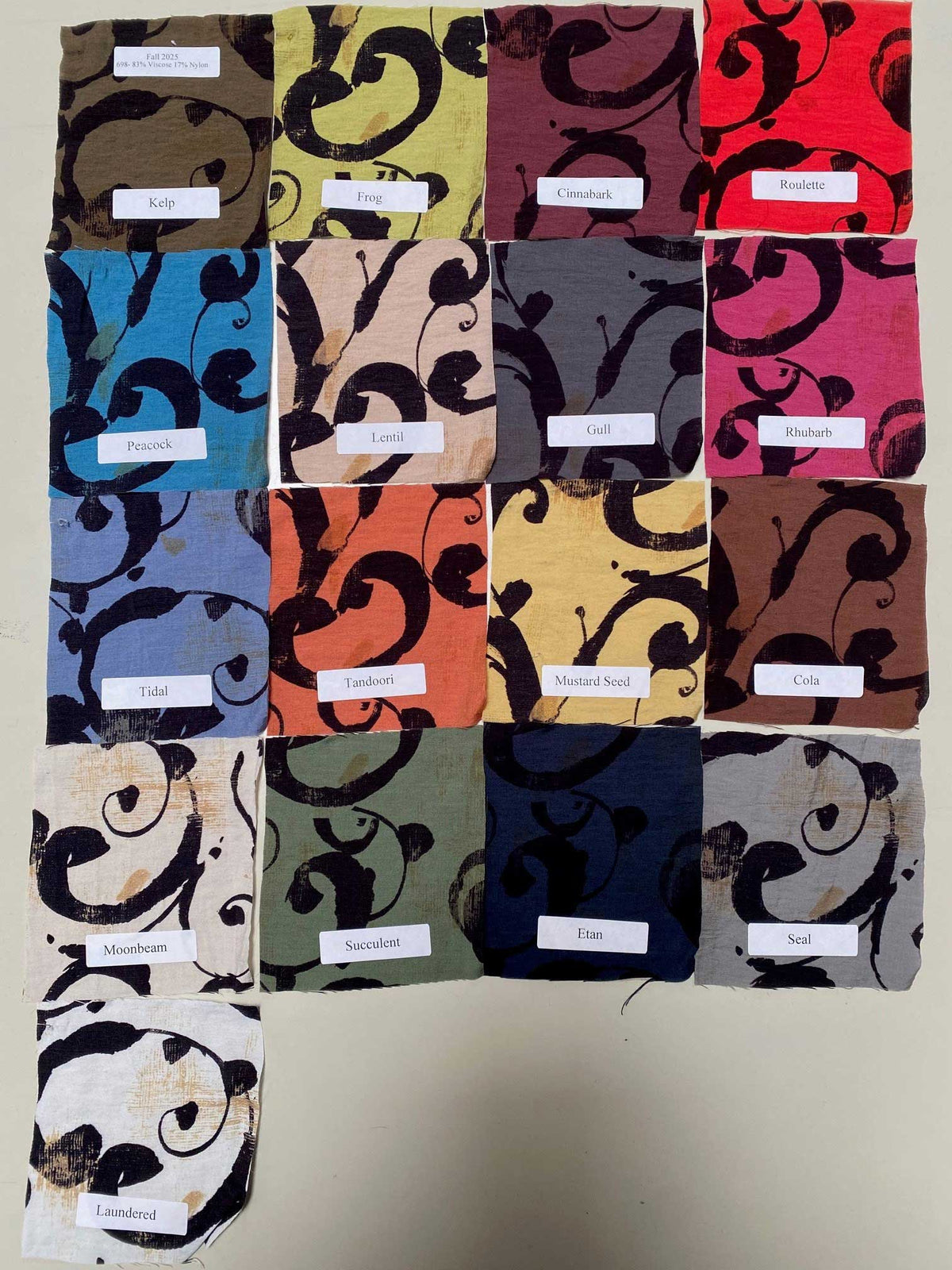 SWIRL CROP EASY SHIRT-SUCCULENT-CUT LOOSE