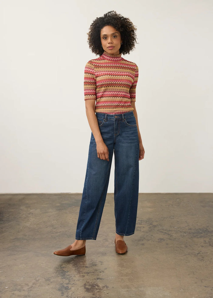 GIRLFRIEND BARREL ANKLE DENIM-FDJ FRENCH DRESSING