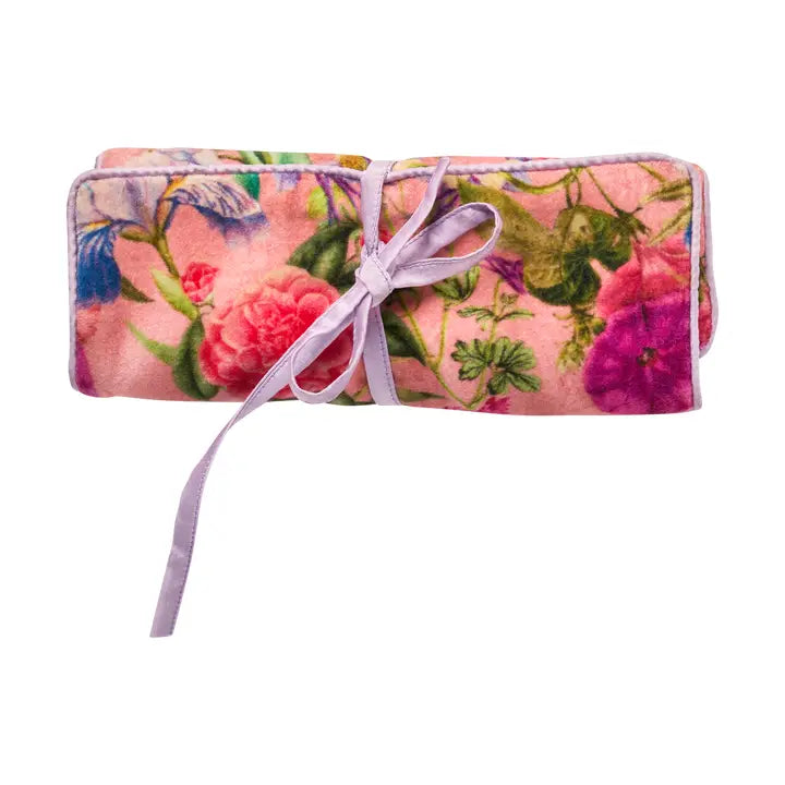 FLORAL STUDY JEWELRY ROLL-PETAL-POWDER