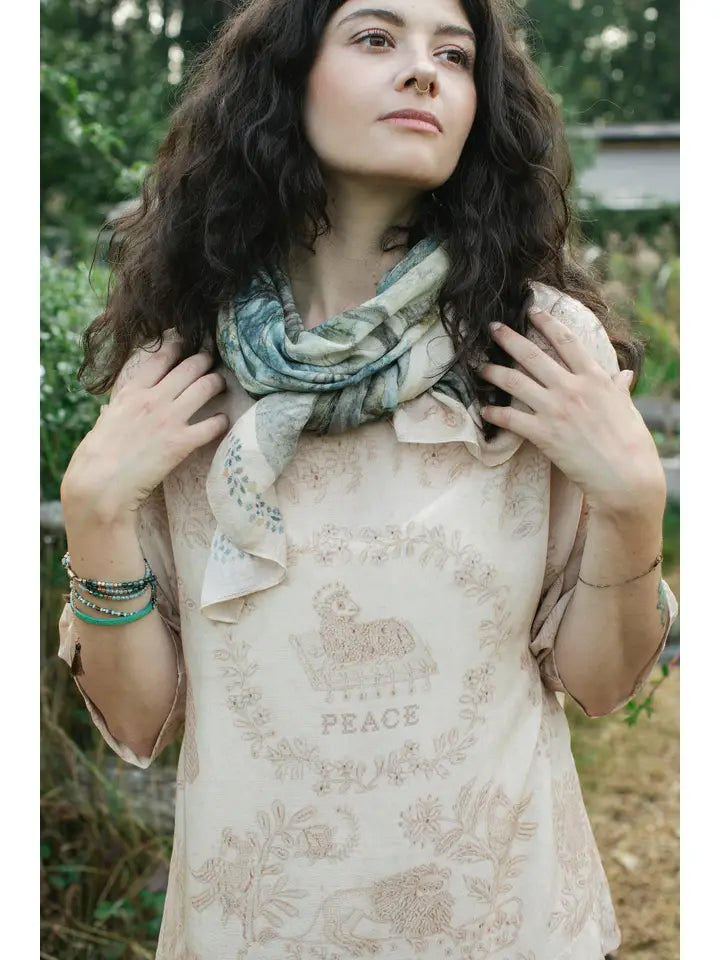 LAND OF PLENTY BOHEMIAN BAMBOO SCARF-MARKET OF STARS