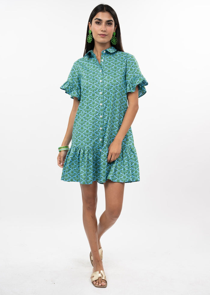 CONEFLOWER S/S DRESS-UNCLE FRANK