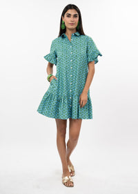 CONEFLOWER S/S DRESS-UNCLE FRANK