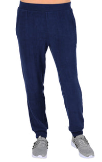 COZY JOGGER W/ POCKETS-HEATHER DENIM-LA CERA