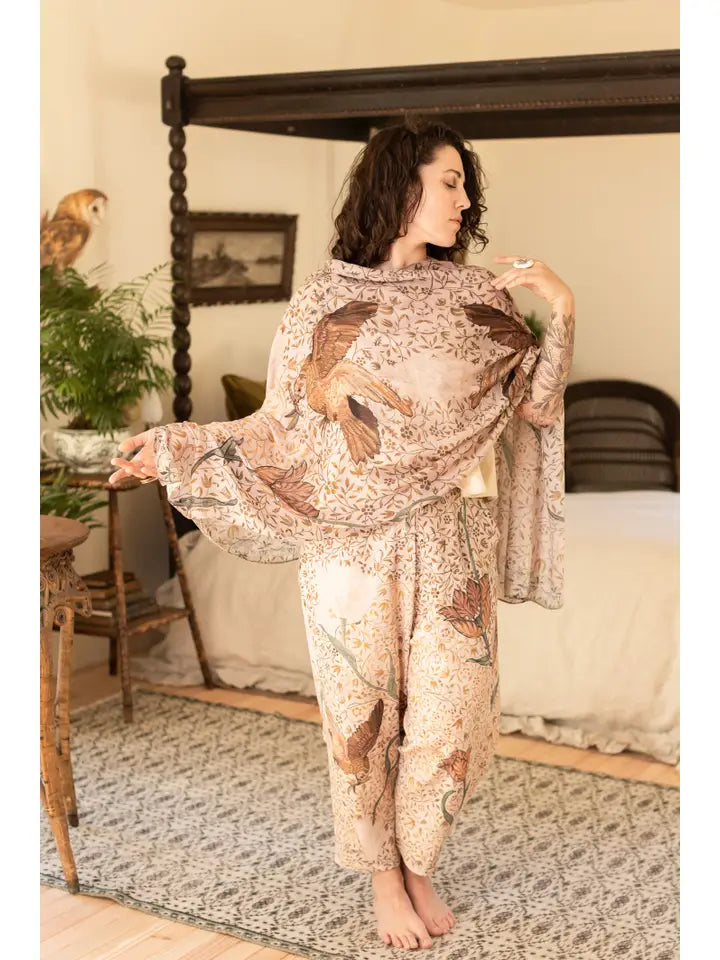 FOLKLORE SCARF-MARKET OF STARS