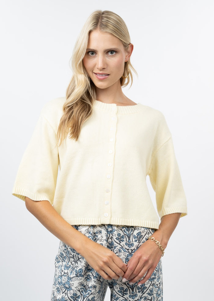 CARDIGAN SWEATER-BUTTER-IVY JANE