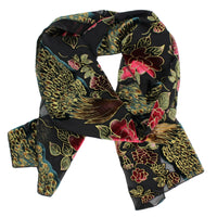 BURNOUT VELVET SCARF-DANA HERBERT ACCESSORIES