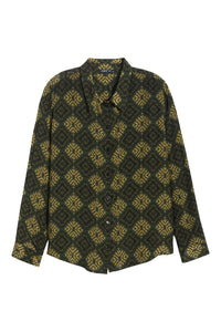 MOSS DECO PRINT BUTTONDOWN BLOUSE-APNY