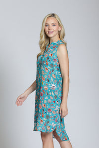 SLEEVELESS SEASHELL DRESS-APNY