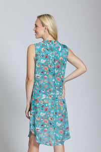 SLEEVELESS SEASHELL DRESS-APNY
