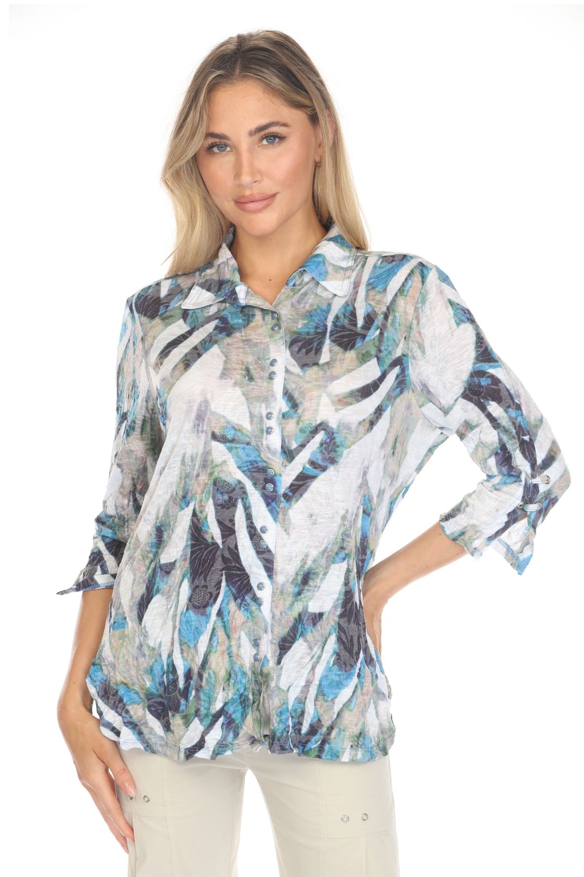 CRYSTAL GROVE-SABRINA SHIRT-CARINE APPAREL