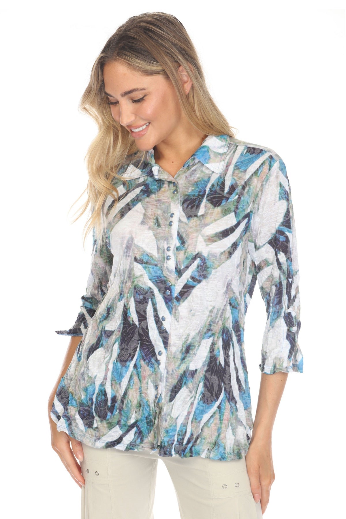 CRYSTAL GROVE-SABRINA SHIRT-CARINE APPAREL