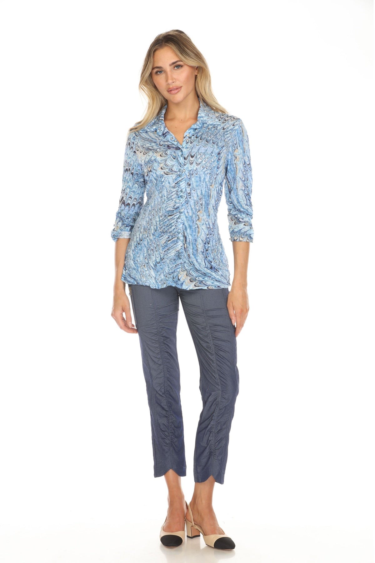 TIDAL DRIFT-SABRINA SHIRT-CARINE APPAREL