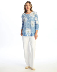 DAISY POP BOUCLE CONTRAST TUNIC-JESS AND JANE