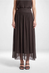 BRENDA SILK FOLDOVER SKIRT-ONE SIZE-TEES BY TINA